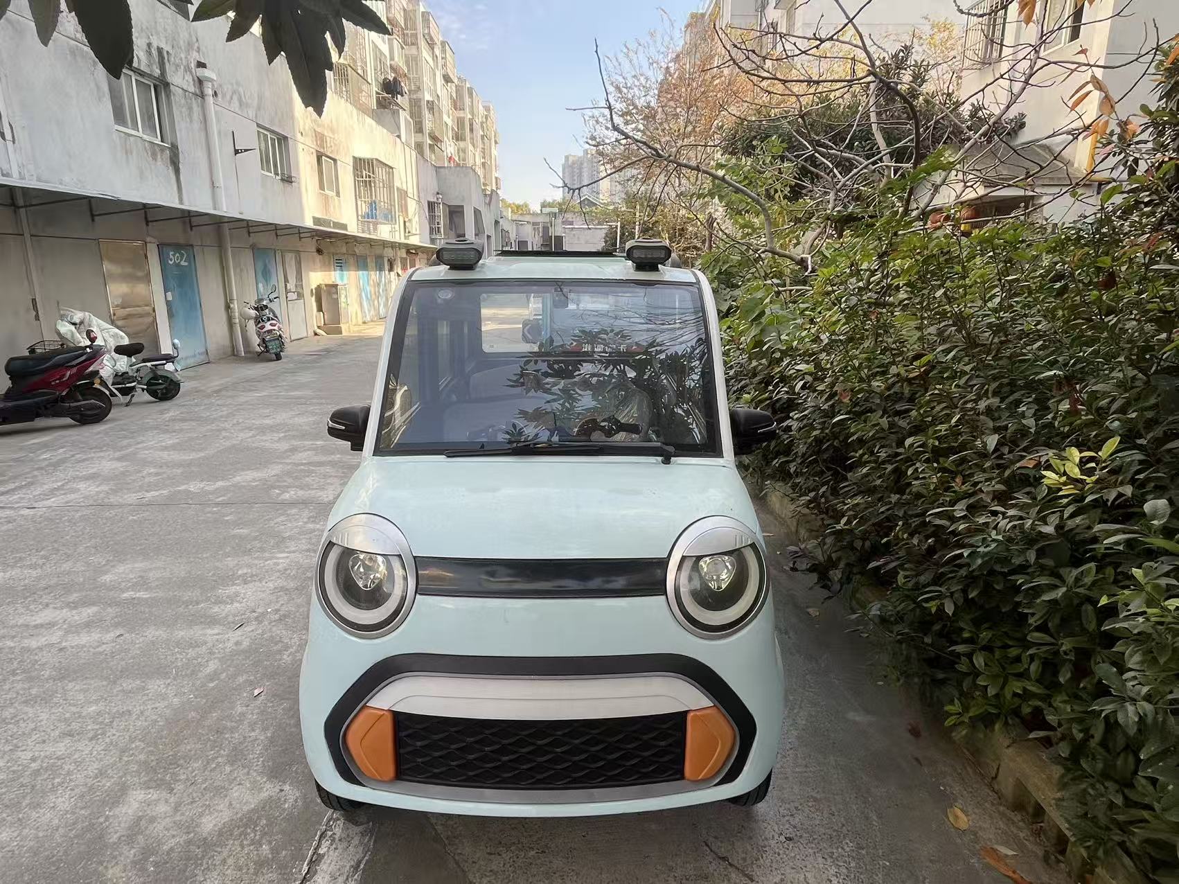 二手胜佳电动四轮车龙头把